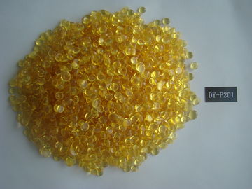 グラビア印刷のアルコール溶ける樹脂の黄色がかった固体穀物DY-P201を印刷インキ